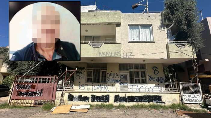Adana'da 8 yaşındaki çocuğa cinsel istismar: Mahalleli sapığın evine yazılar yazdı