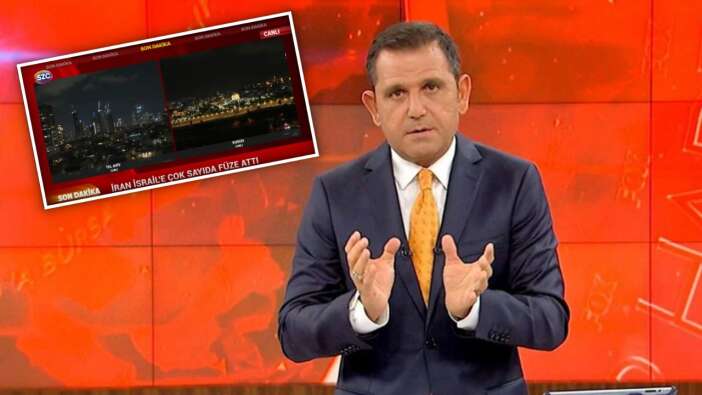 İran'ın İsrail'i bombalaması Fatih Portakal'ı üzdü: Tel Aviv maalesef füze saldırısı altında!