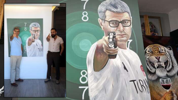 Yusuf Dikeç canlı yayında 12'den vurmaya çalışacak, tablonun tüm geliri depremzedelere