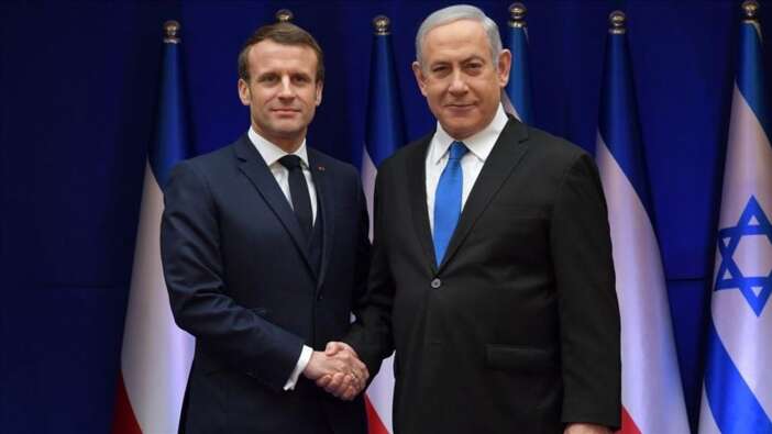 İki liderden çok kritik görüşme! Macron'dan Netanyahu'ya net çağrı: Zamanı geldi
