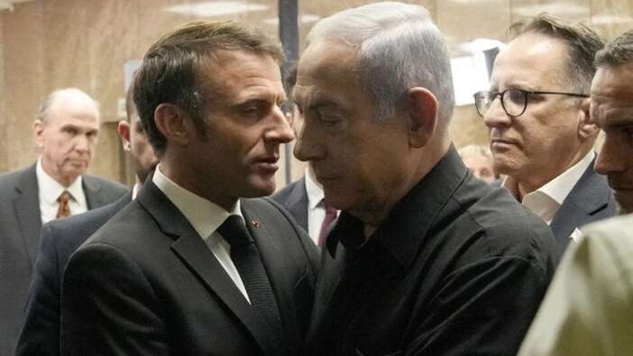 Emannuel Macron'un İsrail çağrısına Binyamin Netanyahu'dan cevap: Ayıp!