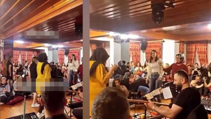 Ankara'da kadınlara özel pavyon açıldı! "Tarlaları pavyonda yemeyin"