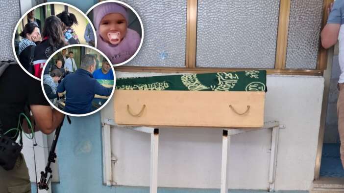 Sıla bebeğin minik bedeni tabutta... Cenazesi yakınlarına teslim edildi! Gözyaşları sel oldu