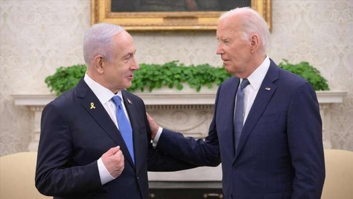Vahşetin yıl dönümü! Biden'dan 7 Ekim mesajı! Gazze'deki soykırıma değinmedi