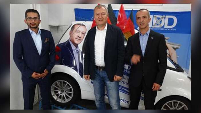 AD-D seçim otomobilini Cumhurbaşkanı Erdoğan'a hediye edecek