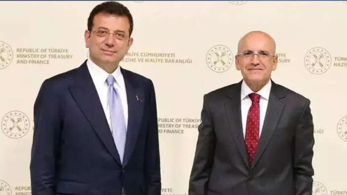 Ekrem İmamoğlu Bakan Şimşek ile görüştü