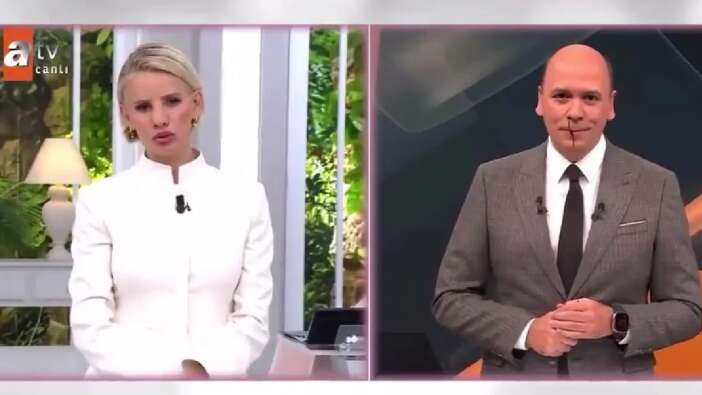Esra Erol ile yayınında olan Cem Öğretir'in burnu kanadı! Ana habere çıkamadı...