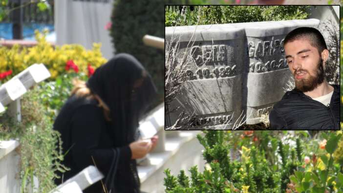 Cem Garipoğlu'nun kemikleri defnedildi, mezarlığa aileden yalnızca anne Tülay Garipoğlu geldi