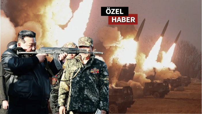 Kim Jong-Un'dan ateşe hazır olun emri: Topçu birliği güney sınırında!