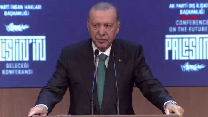 Cumhurbaşkanı Erdoğan: Bütün kalemlerde İsrail'le ticari ilişkileri durdurduk, 9.5 milyar dolarlık ticaret hacminden sarfı nazar ettik
