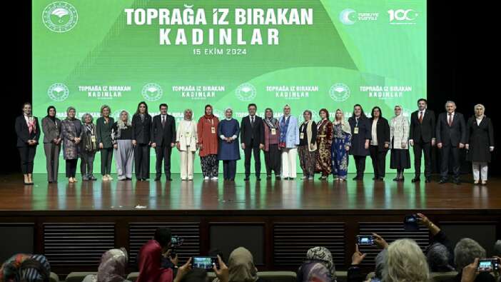 Emine Erdoğan, kadın çiftçilerle bir araya geldi: "Ekilmemiş tek karış toprağımız kalmasın"