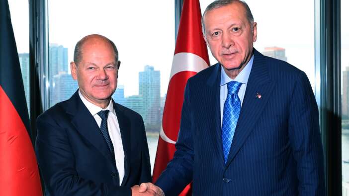 Olaf Scholz'la bir görüşme daha; Cumhurbaşkanı Erdoğan 19 Ekim'de Almanya Başbakanı'nı ağırlayacak