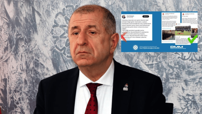 Ümit Özdağ yine trollüğe kalkıştı, DMM yine gerçeği açıkladı! Yüzleri de kızarmıyor...
