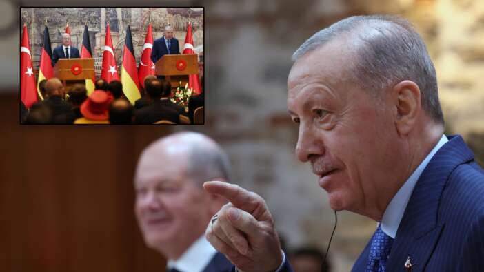 Cumhurbaşkanı Erdoğan ile Olaf Scholz'un İstanbul'daki görüşmesinden terörle mücadele kararı çıktı