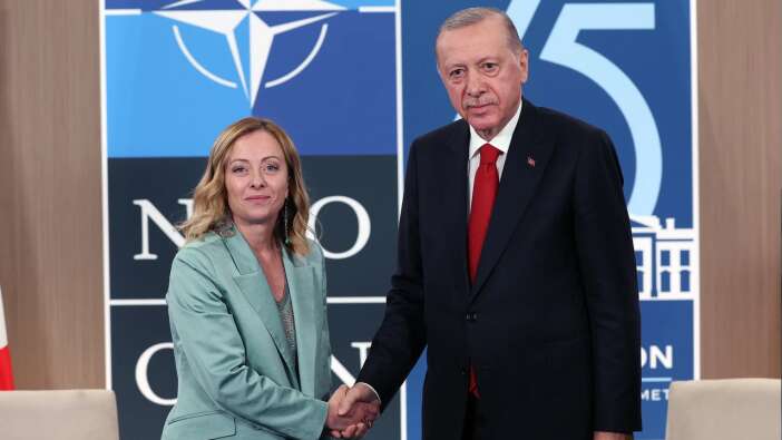 Giorgia Meloni, Ortadoğu gerginliği nedeniyle Cumhurbaşkanı Erdoğan'ı İtalya'ya davet etti