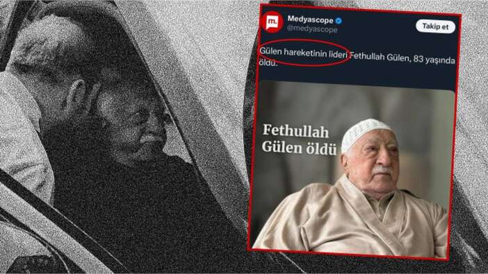 Medyascope Gülen'in ölümünü böyle gördü