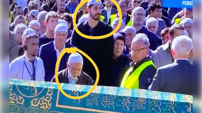 Bütün leş kadro orada! FETÖ elebaşına rezil cenaze töreni