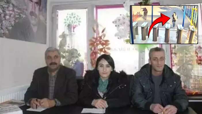 Terörist Mine Sevjin Alçiçek, Halkların Demokratik Partisi (HDP) Hakkari ilçe başkanı çıktı