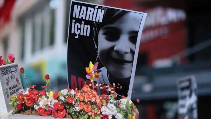 Narin'in yeni görüntüleri ortaya çıktı, öldürülmeden 1 saat öncesinde kaydedilmiş