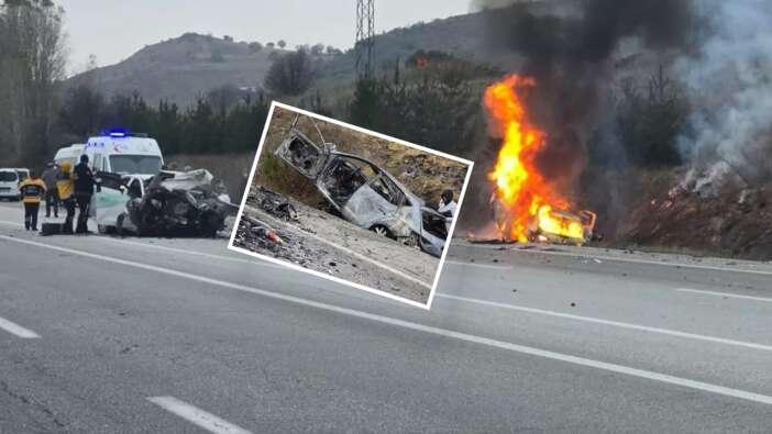 Erzincan Refahiye'de korkunç kaza! Ortalık savaş alanına döndü... 5 kişi hayatını kaybetti!