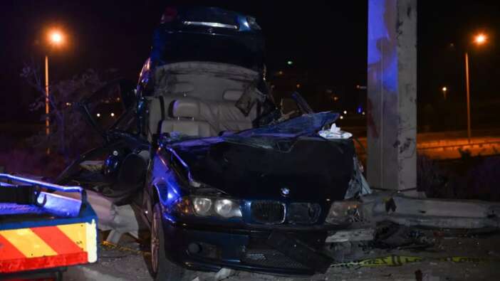Ankara Mamak'ta feci kaza! 4 kişi hayatını kaybetti, 1 kişi yaralandı
