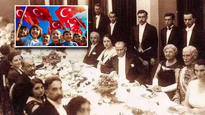 Türkiye Cumhuriyeti 101. yılını coşkuyla kutluyor! İşte Cumhuriyetin ilk kez açıklandığı o yemekte yaşananlar...