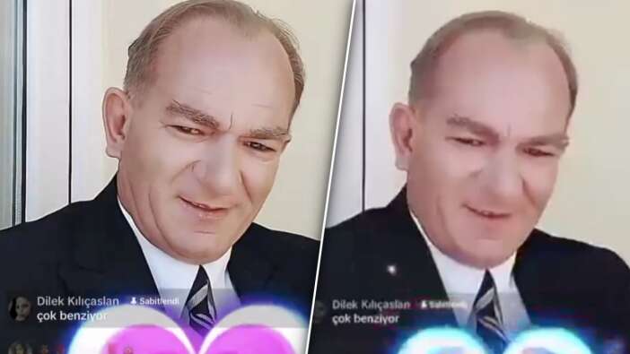 Yine milli bayramda ortaya çıktı! Atatürk'e benzerliğiyle ünlü olan Serdar Görel'e para yağdırdılar