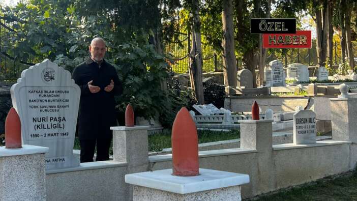 Cumhuriyet'in 101. yıldönümünde Türk savunma sanayisinin mimarı Nuri Killigil Paşa’nın mezarına Soylu ziyaret