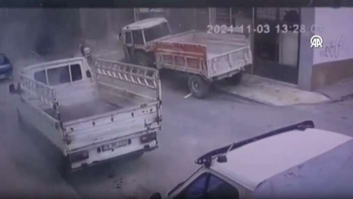 Çorum'daki binada patlama anı! Görüntüler ortaya çıktı...