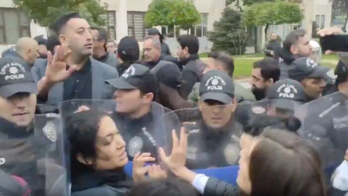 Batman’da DEM Partililerden provokasyon! 1 polis yaralandı, 2 kişi gözaltına alındı...