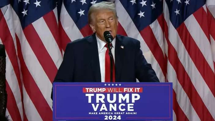 Donald Trump'tan zafer konuşması! Dünyaya savaş mesajı: Ben savaşları durduracağım!