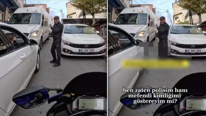Sarıyer'de pes dedirten yol kavgası! "Gaziysen evde otur, beni ilgilendirmiyor"