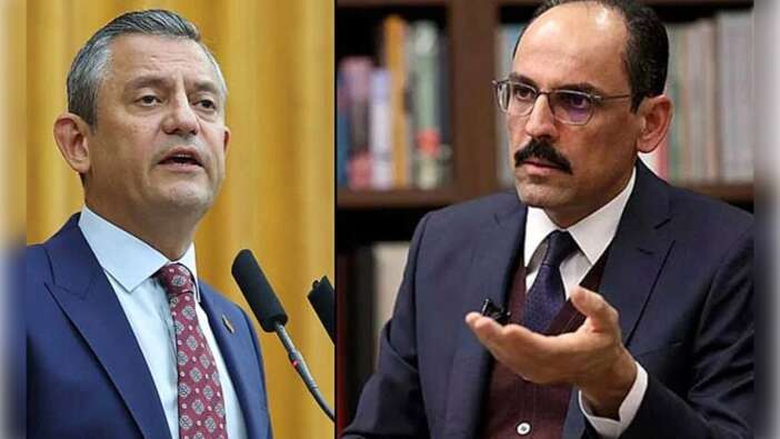 Özgür Özel MİT Başkanı İbrahim Kalın ile görüşecek