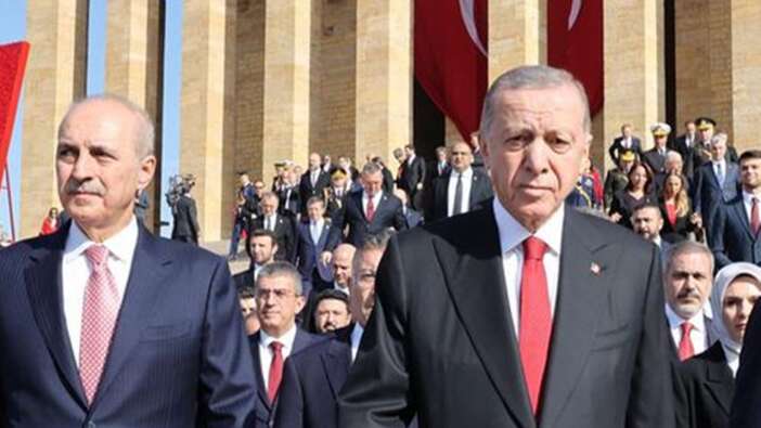 Cumhurbaşkanı Erdoğan'dan Anıtkabir'de 10 Kasım mesajı! Türkiye Yüzyılı vurgusu