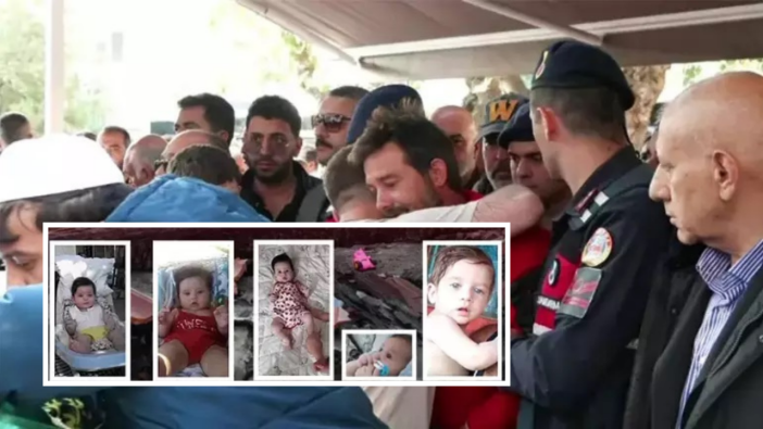İzmir'deki soba yangınında ölen 5 kardeş son yolculuklarına uğurlandı! Cezaevinden özel izinle çıkan babadan çocuklarına kahreden veda! Küçücük tabutlar yürekleri yaktı