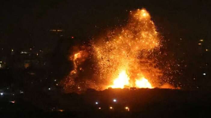 Lübnan'da katliam! İsrail Baalbek'i vurdu! Çok sayıda ölü ve yaralı var