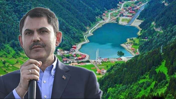 Uzungöl'deki görüntü kirliliği son bulacak! Bakan Kurum 'Yıkım başlıyor' diyerek duyurdu...