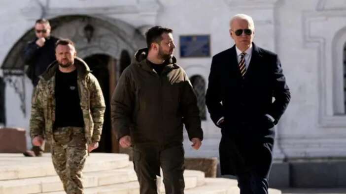 Joe Biden'dan giderayak Ukrayna'ya 'Rusya'yı vur' izni!