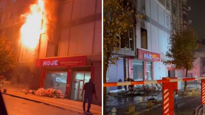 Esenyurt'ta tekstil atölyesinde yangın! Ağır yaralılar var!