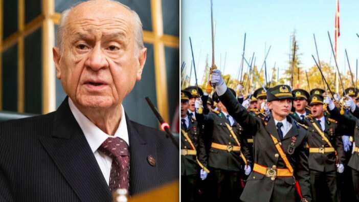 Teğmenlere ihraç talebi! Bahçeli'den dikkat çeken sözler: Saygı duyuyorum!