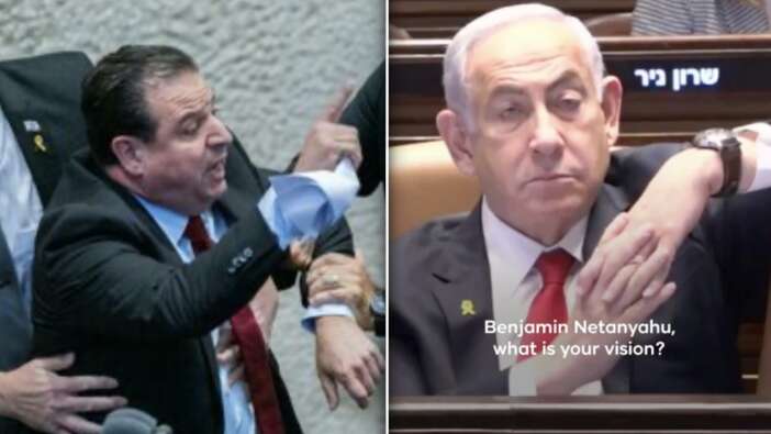 İsrailli milletvekili " Netanyahu, sen 30 yıldır barışın seri katilisin" dedi! Meclisten kovuldu...