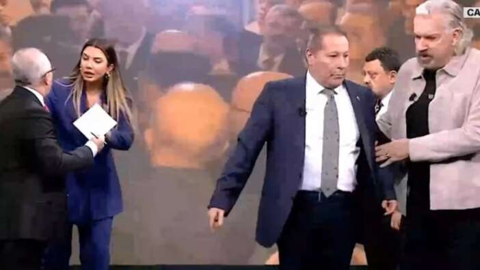 Canlı yayında birbirlerine girdiler! Abdülkadir Selvi ile İsmail Dükel arasında TBMM tartışması...