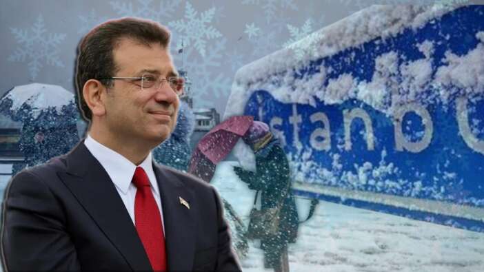 İstanbul'a kar geliyor, İmamoğlu Almanya'da Türkiye'yi şikayet etmekle meşgul!