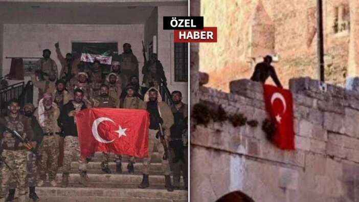 Düşmanlara korku veriyor: Tel Aran Şehri’nde de Türk bayrağı açıldı
