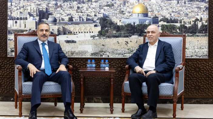Mescid-i Aksa detayı... Mesaj bu fotoğrafla verildi! Hakan Fidan Hamas üyeleriyle görüştü