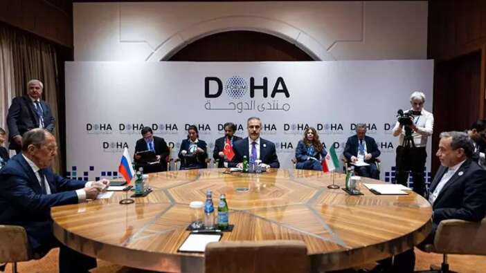 Doha'da kritik zirve! Dışişleri Bakanı Fidan Katar'da! Suriye görüşüldü!
