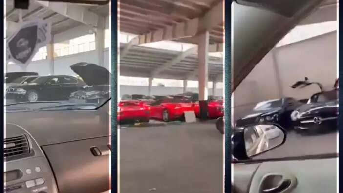 Esad'ın evinde yağma başladı! Otoparkta yok yok! Lüks araçları alıp birer birer götürdüler