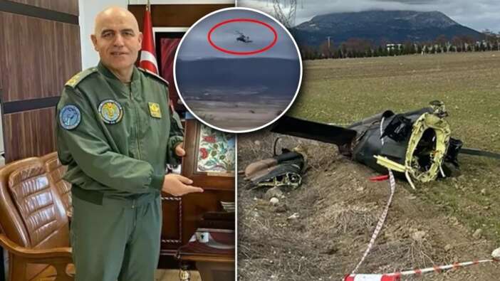 Isparta'da askeri helikopter kazası! Acı haber: Biri tuğgeneral altı askerimiz şehit oldu... Şehit paşamızın kimliği belli oldu