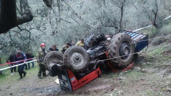 Bursa son dakika: Devrilen traktörün altında kalan sürücü hayatını kaybetti...