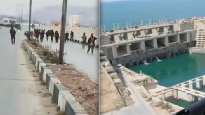SMO bir kritik noktayı daha ele geçirdi! Fırat Nehri üzerindeki Tişrin Barajı terör örgütünden temizlendi